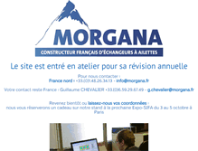 Tablet Screenshot of morgana.fr